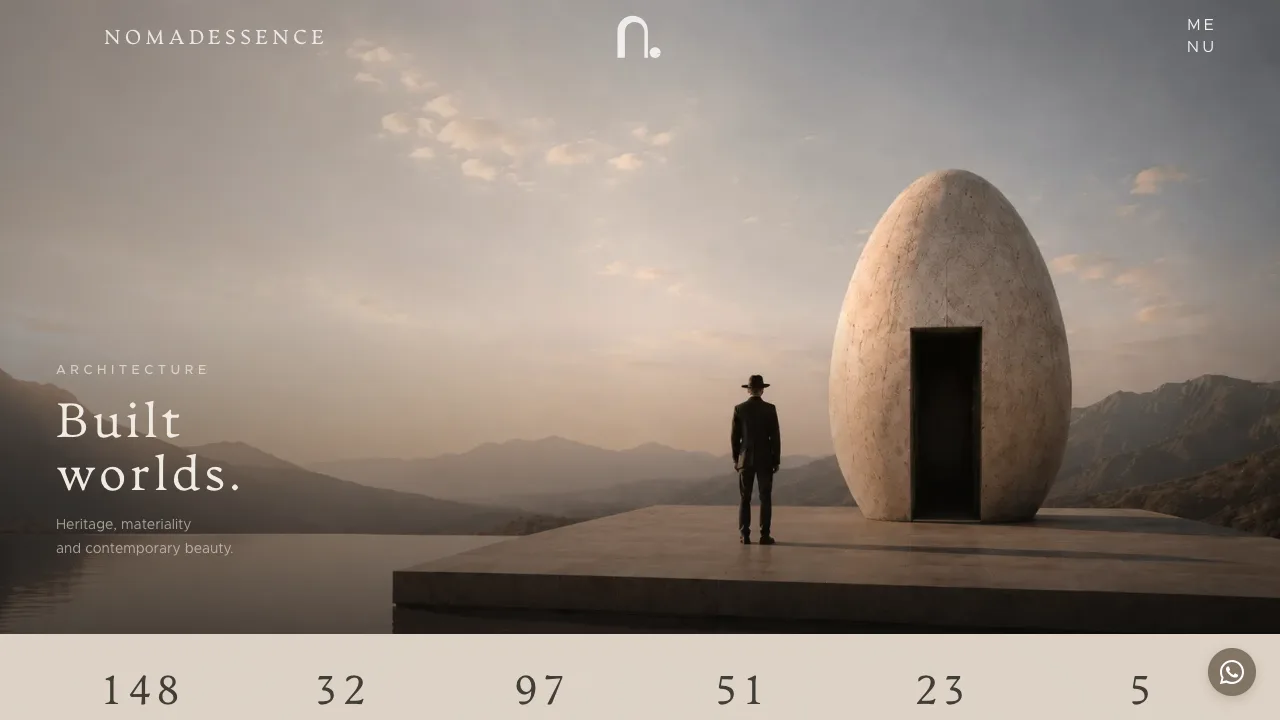 Nomadessence Architecture section