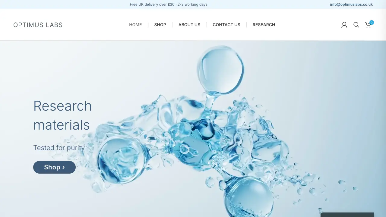 Optimus Labs screenshot